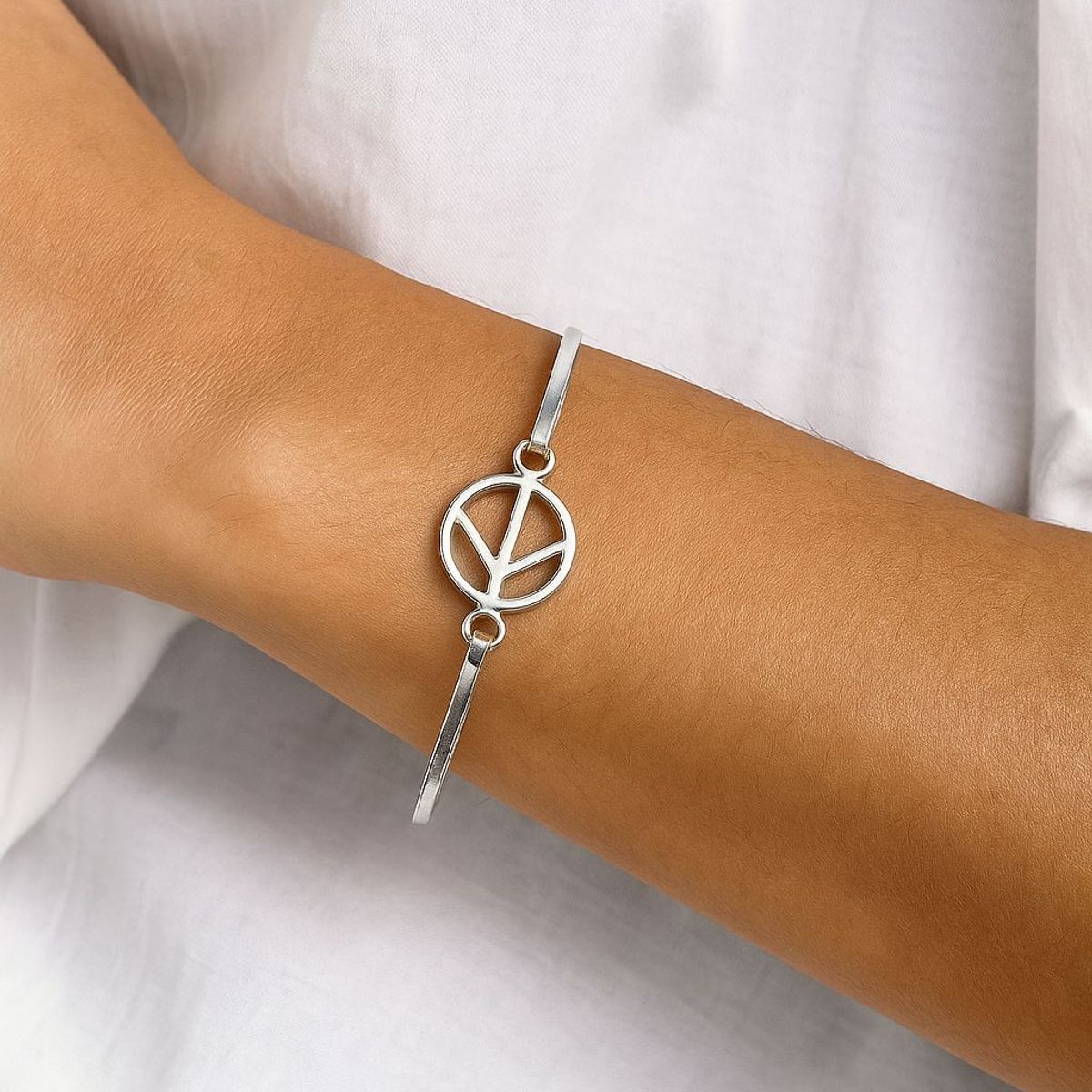 JOYERIA D'PILMER - BRAZALETE SIGNO DE LA PAZ