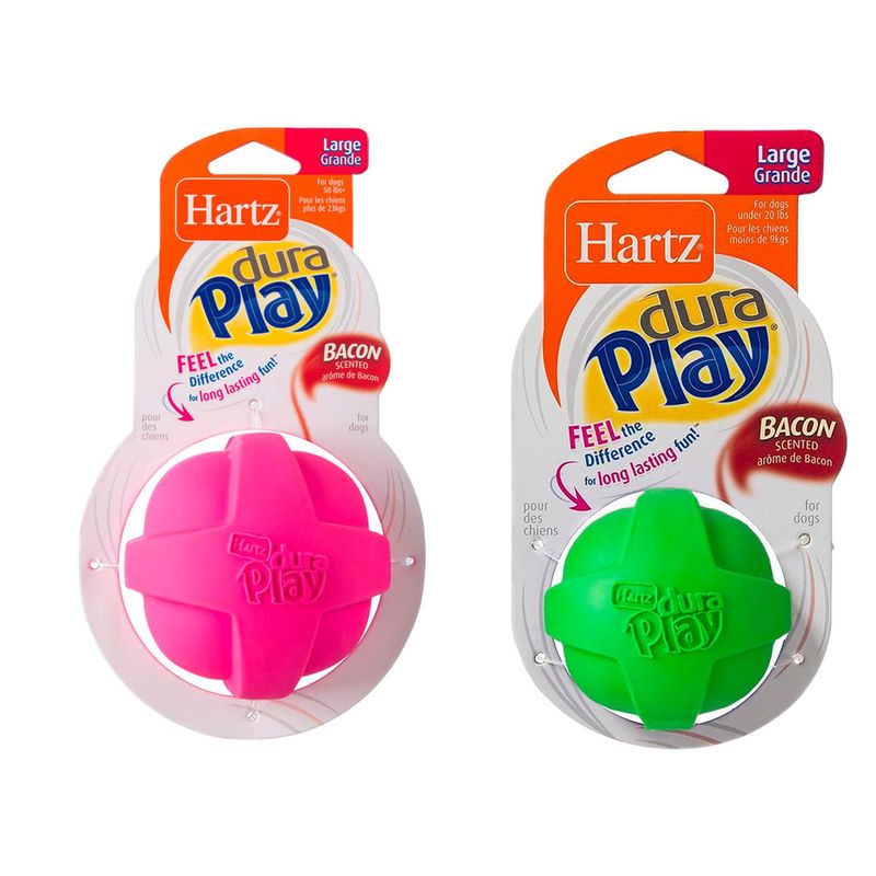 HARTZ - Juguete para Perro Hartz Dura Play Pelota Goma Con Campana L