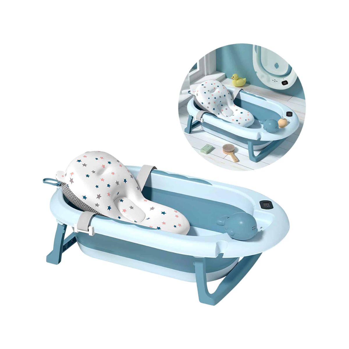 GENERICO - Cojin Para Bañera Ergonomico Para Bebe