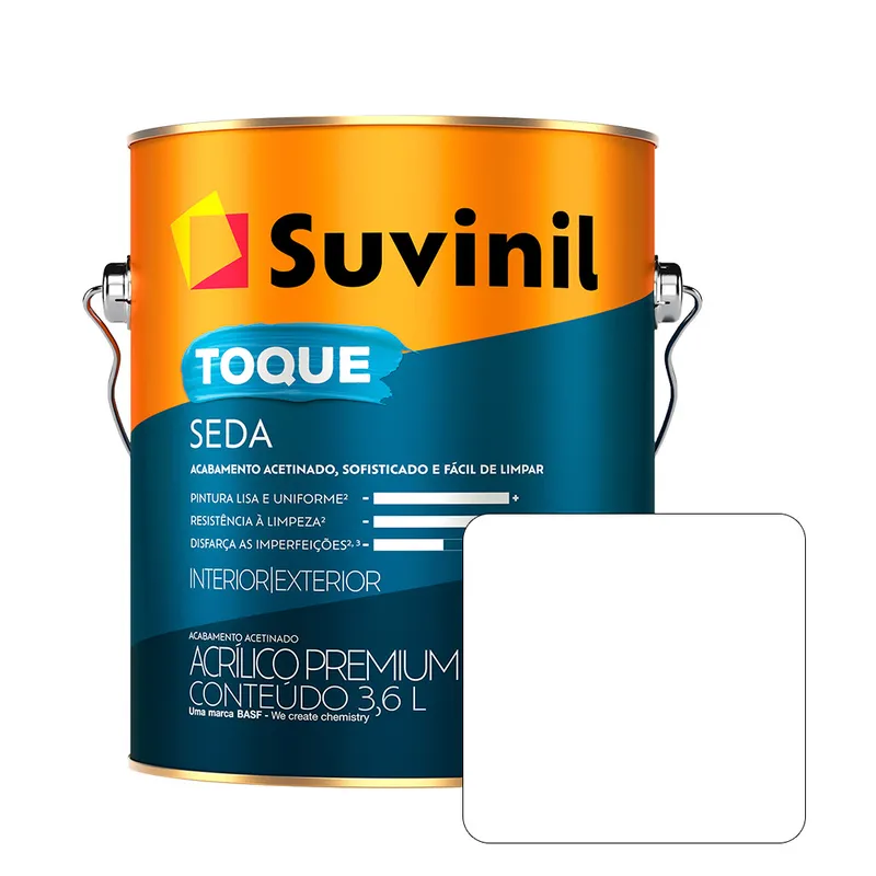 SUVINIL - SUVINIL LÁTEX TOQUE SEDA BLANCO X 3.6 L