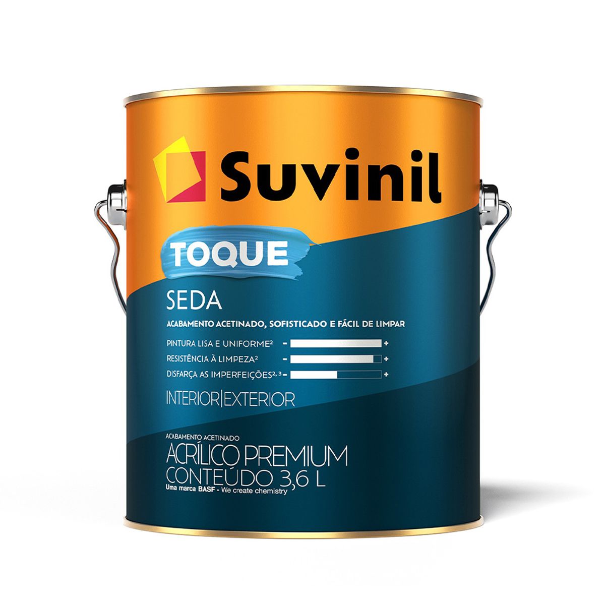 SUVINIL - SUVINIL LÁTEX TOQUE SEDA BLANCO X 3.6 L