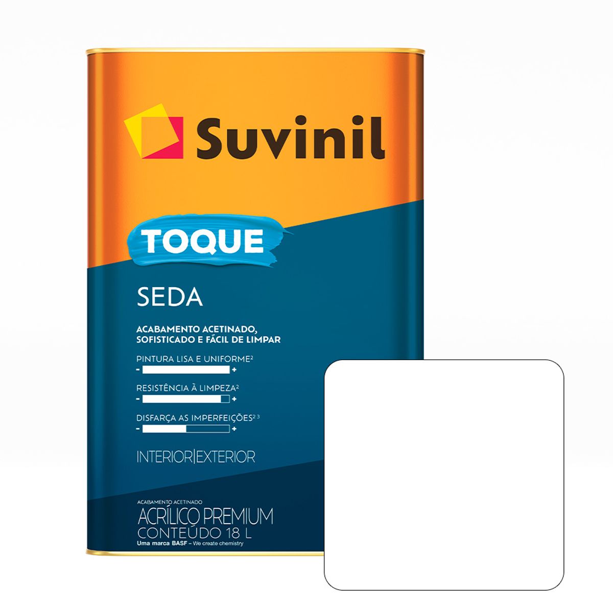 SUVINIL - SUVINIL LÁTEX TOQUE SEDA BLANCO X 18 L