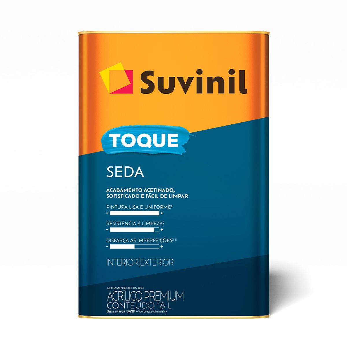 SUVINIL - SUVINIL LÁTEX TOQUE SEDA BLANCO X 18 L