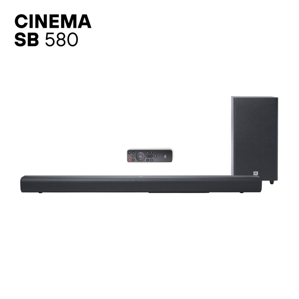 JBL - Barra de Sonido JBL Cinema SB580 Extra Bass de Sonido Envolvente
