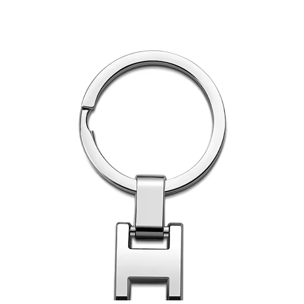 PEUGEOT - Llavero Peugeot en Acero con Logo Esmaltado Azul