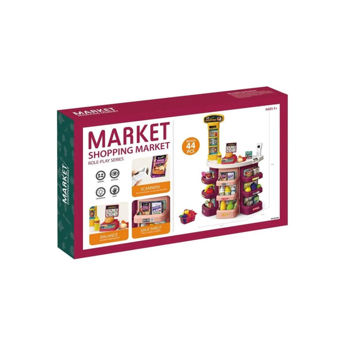 GENERICO - Supermercado de Juguete con Accesorios