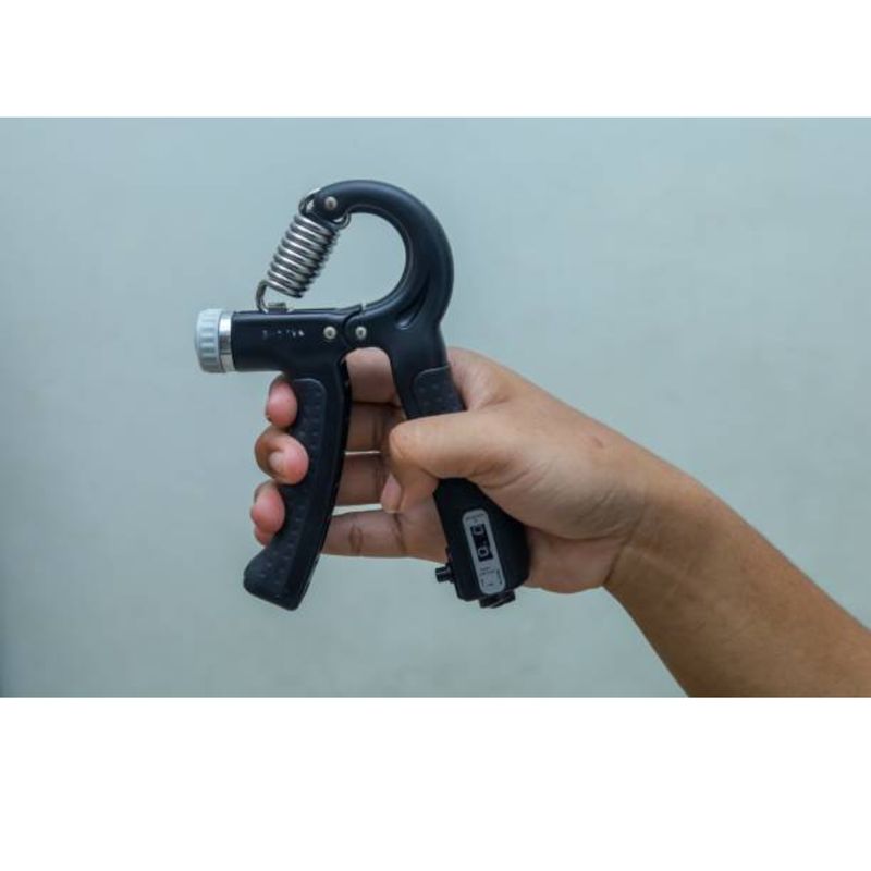 XFIT - PAR DE HAND GRIP XFIT CON CONTADOR NEGRO