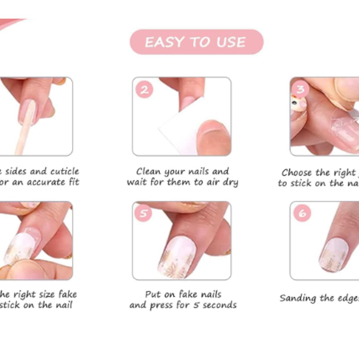 GENERICO - Uñas Press On - Postizas