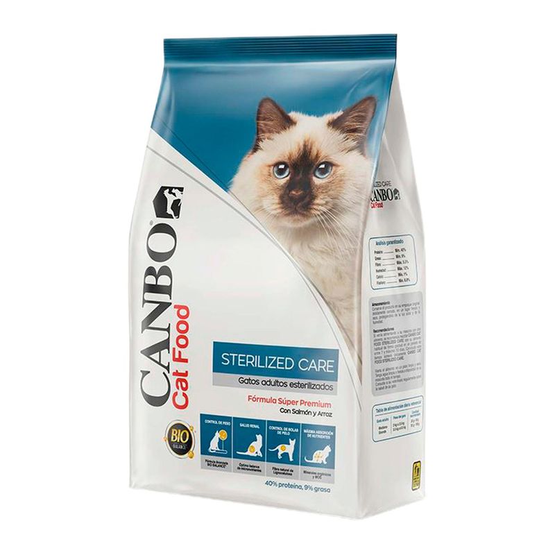 CANBO - Comida Gatos Adultos Esterilizados Canbo Súper Premium 7kg