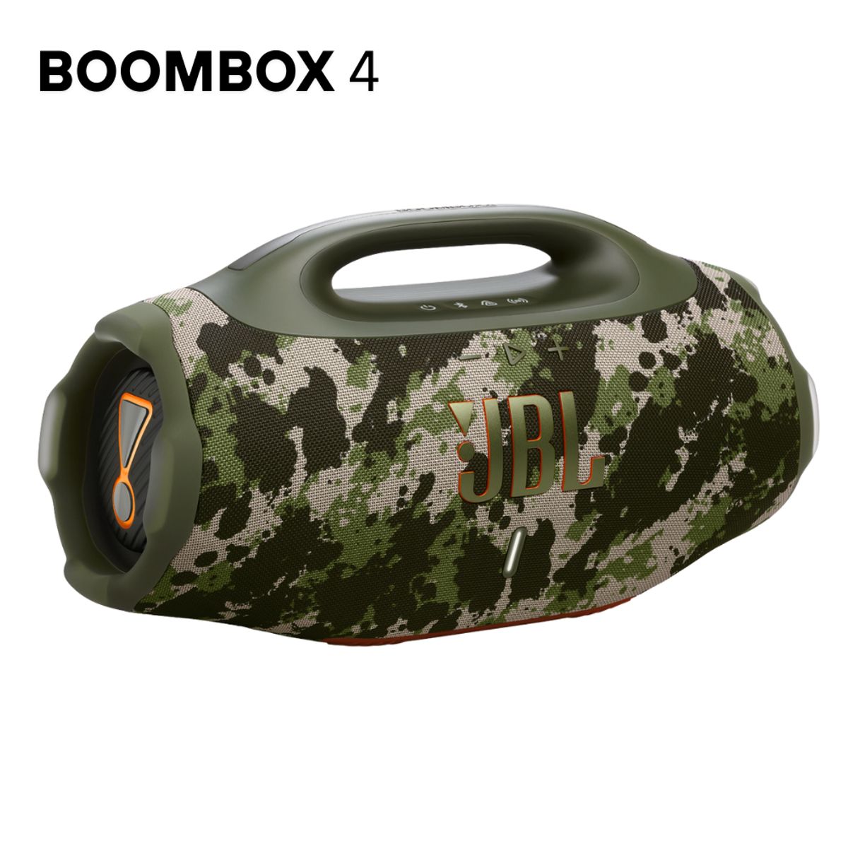 JBL - Parlante Bluetooth Jbl Boombox 4 con Auracast hasta 34 h. - Camuflado