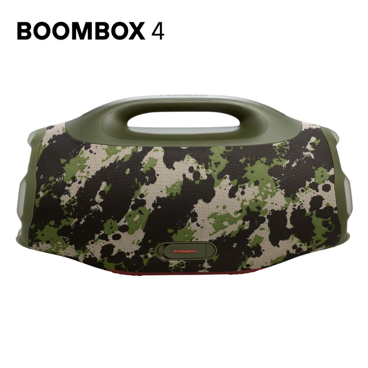 JBL - Parlante Bluetooth Jbl Boombox 4 con Auracast hasta 34 h. - Camuflado