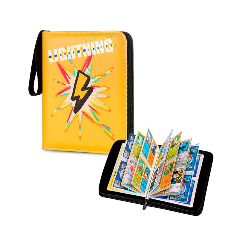 GENERICO - Folder 4 Pocket 440 Cartas Electric