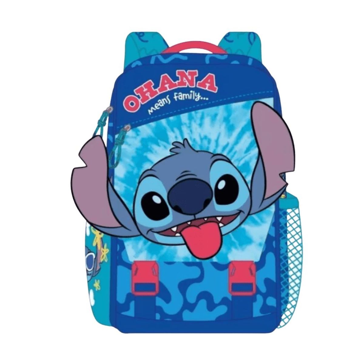 LILO & STITCH - Mochila Oficio + Lonchera + Cartuchera Lilo & Stitch Ohana