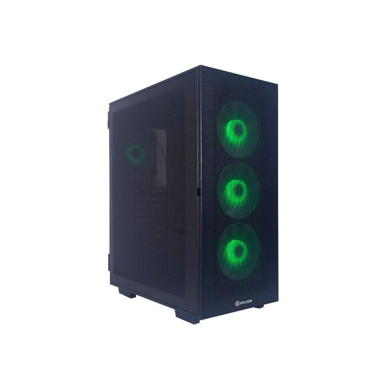 HALION - CASE GAMER HALION SIN FUENTE USB 20 USB 30 2×35HDD pn DRAGON C480M