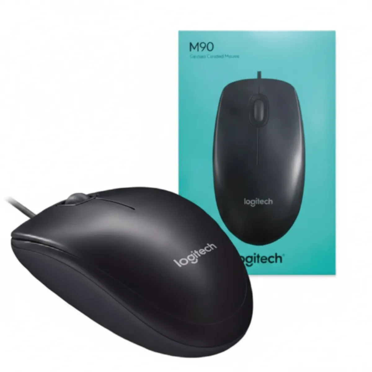 LOGITECH - Mouse Logitech M90 con Cable