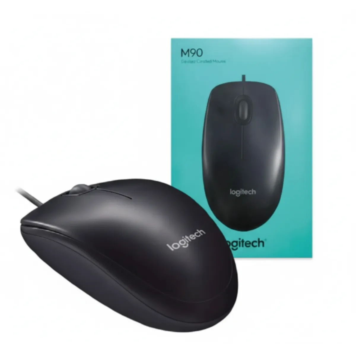 LOGITECH - Mouse Logitech M90 con Cable