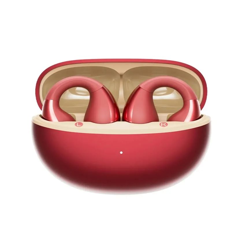 QCY - Audífonos QCY Deportivos con Clip Crossky C30S Rojo