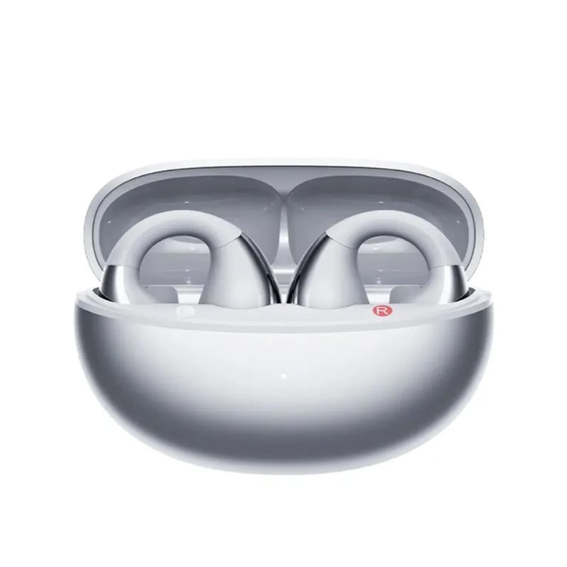 QCY - Audífonos QCY Deportivos con Clip Crossky C30S Silver