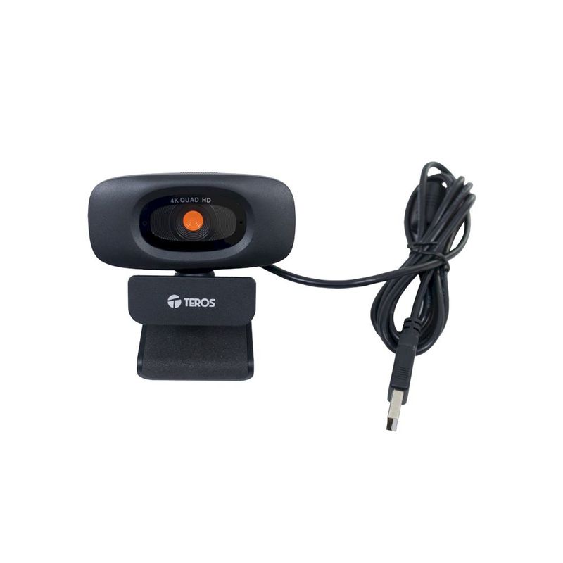 TEROS - CÁMARA WEB TEROS TE-9073  micrófono 4K  incorporado USB 20