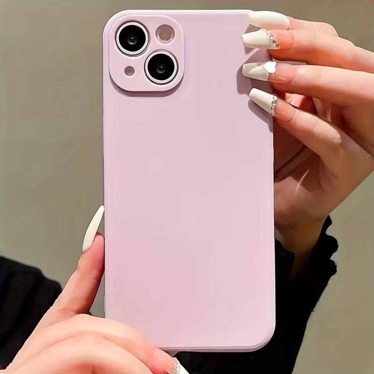 GENERICO - Case de Silicona Mate ROSADO - IPHONE 13