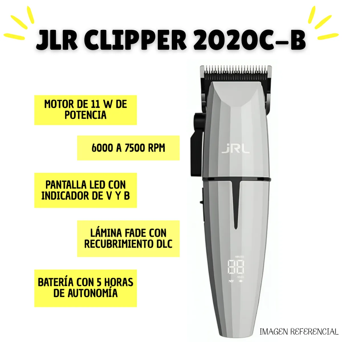 LGR - Tricombo Jrl Onyx Clipper + Trimmer + Shaver - GHOST2