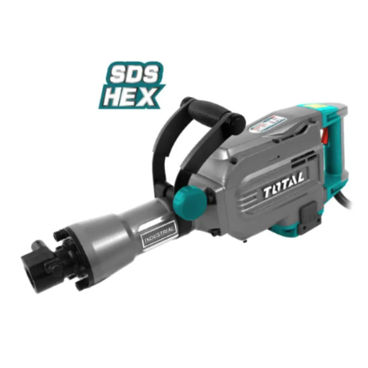 TOTAL TOOLS - Demoledor HEX 1700W 1400BMP 45J 16KG Industrial TOTAL - TH215456