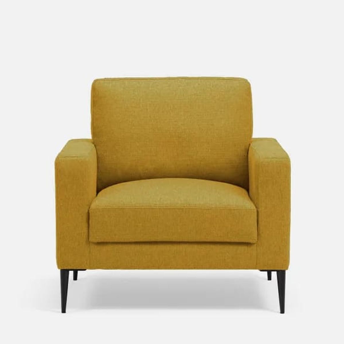 ARTSOFA - Sofá butaca ruht 1 cuerpo amarillo mostaza