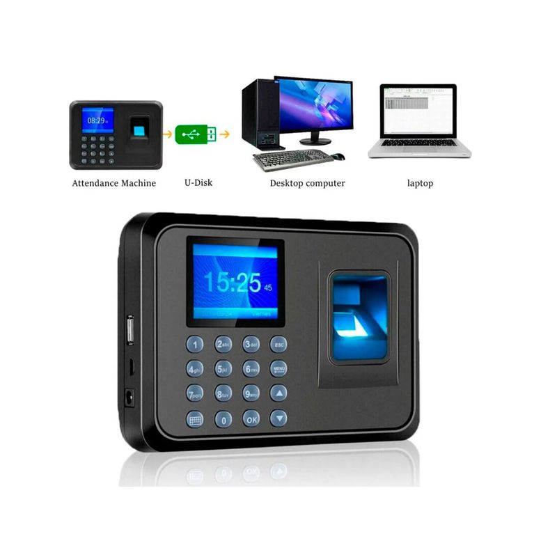 SEISA - Huellero Biometrico Digital de Asistencia Seisa KQJ-A6