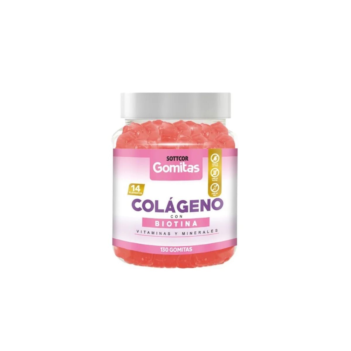 GENERICO - COLAGENO PARA ADULTOS GOMITAS SOTTCOR 100GR