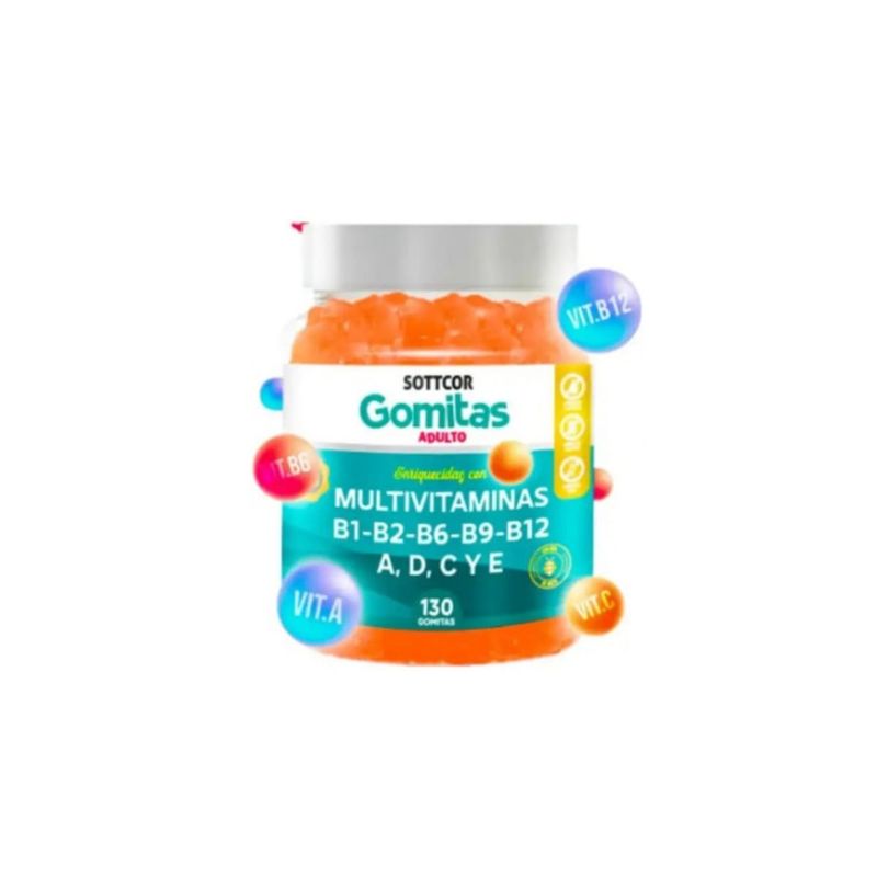 GENERICO - GOMITA MULTIVITAMINAS SOTTCOR 130 UND