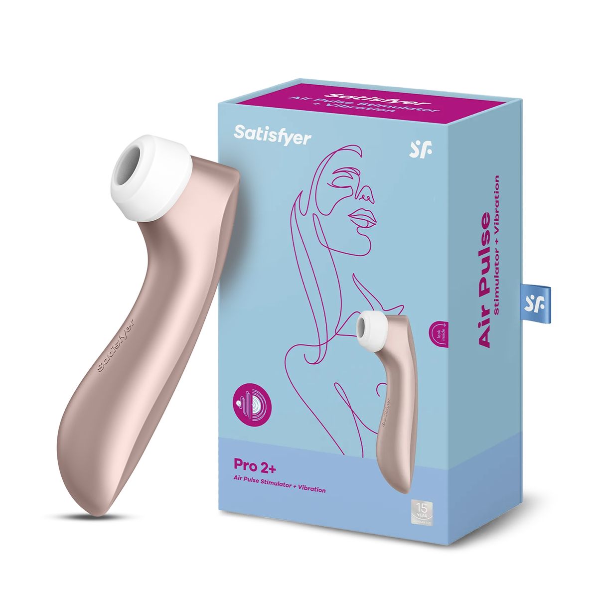 SATISFYER - Satisfyer Pro 2+ con Vibraciones - Succionador de Clítoris