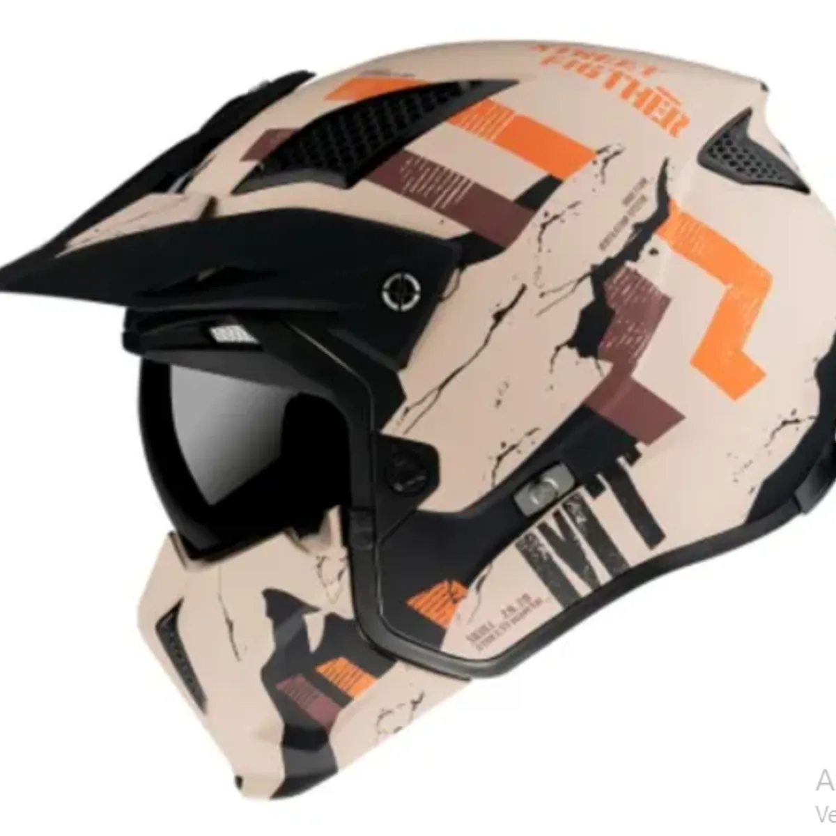 MT HELMETS - CASCO MOTO MT STREETFIGHTER NARANJA MATE