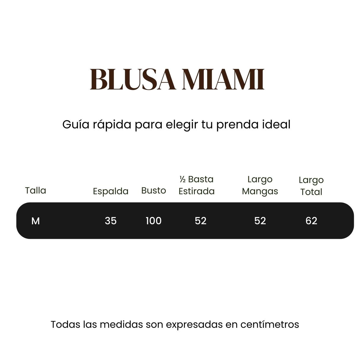 AMARELLY - BLUSA PARA MUJER MIAMI