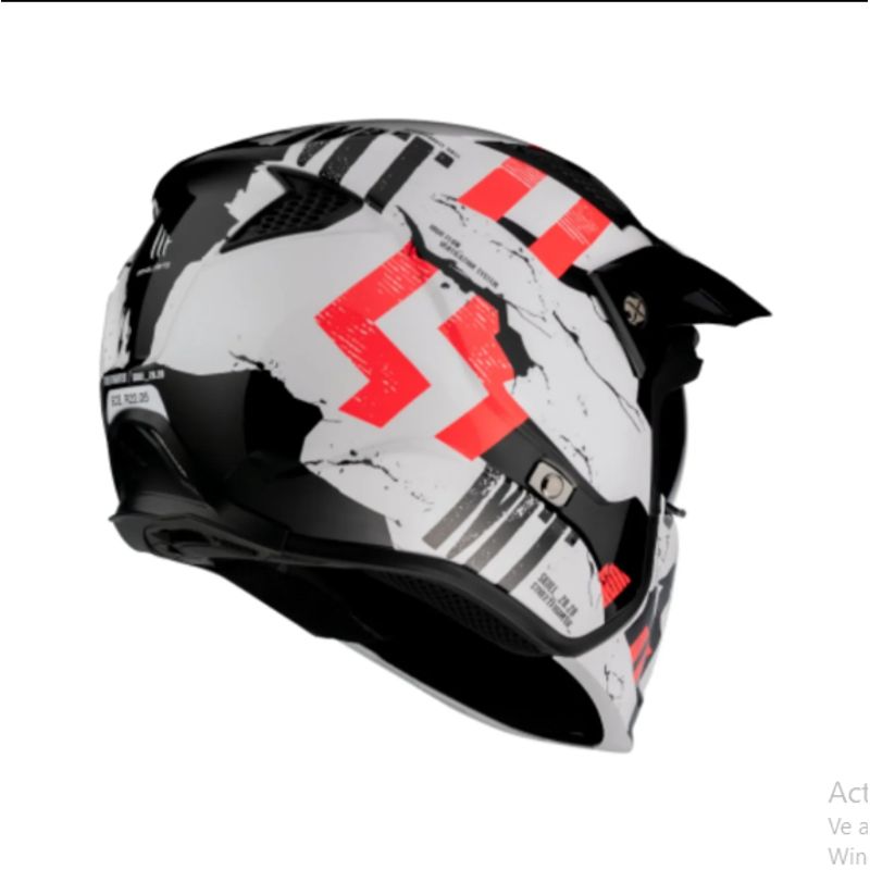 MT HELMETS - CASCO MOTO MT STREETFIGHTER BLANCO BRILLO