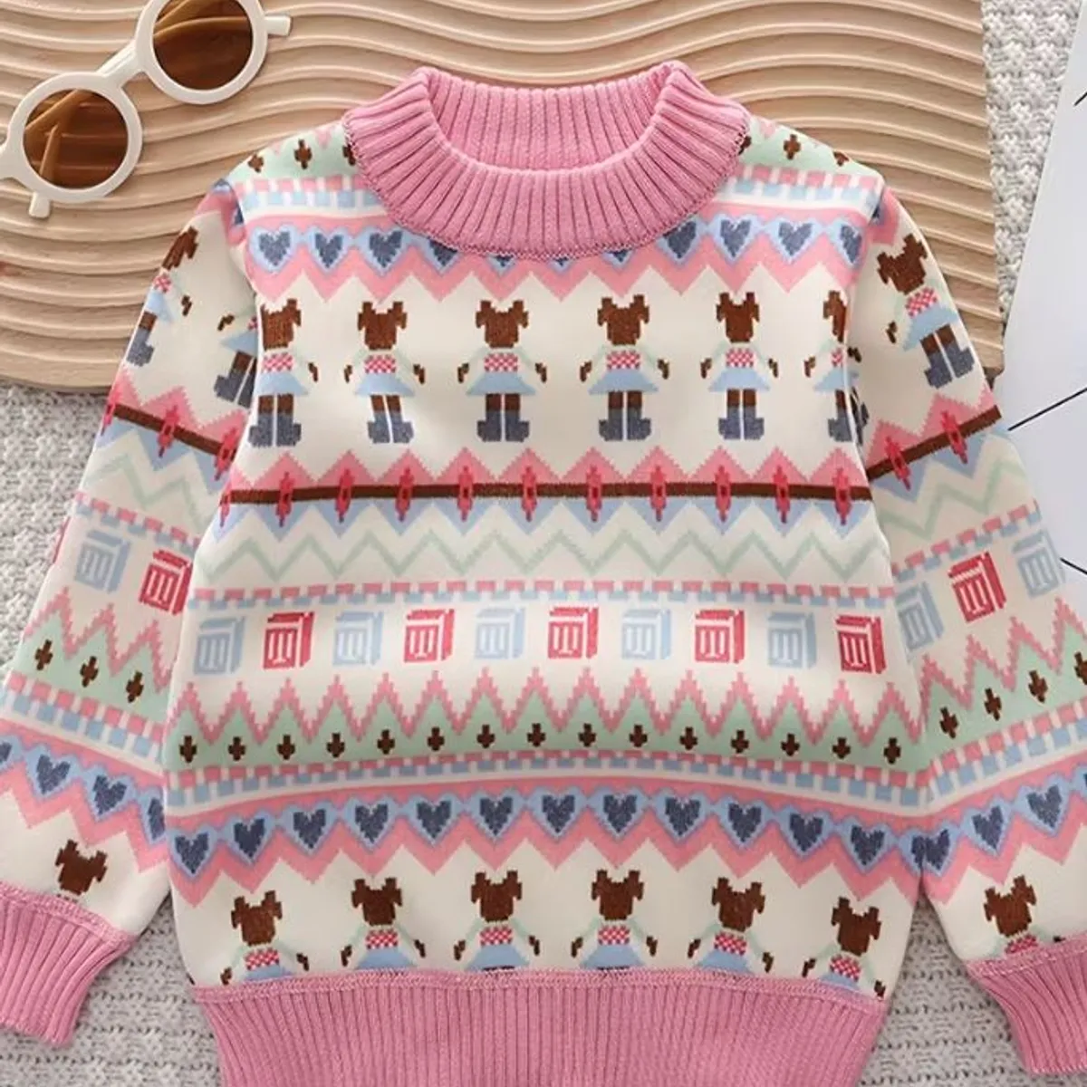 GENERICO - Polera rosa para niña