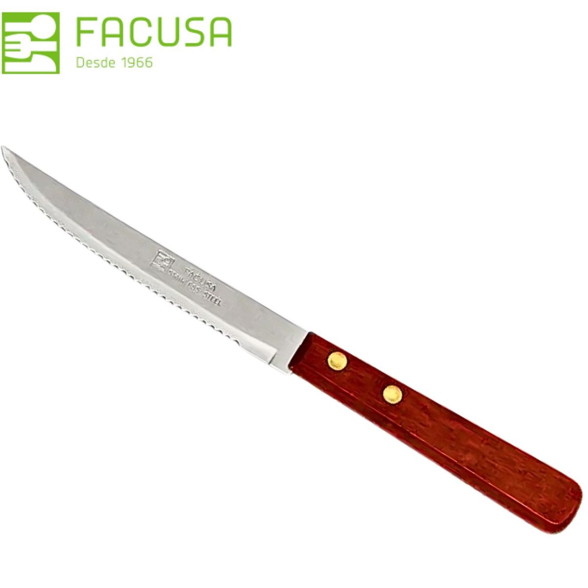 FACUSA - Cuchillo Fa Shogun Mango Madera Fa-Sh5 - Facusa
