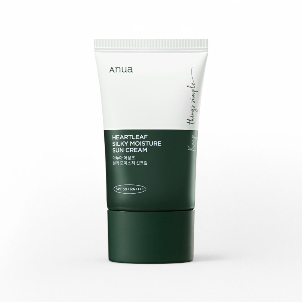 ANUA - Anua Heartleaf Bloqueador Silky Moisture Sun Cream SPF50+