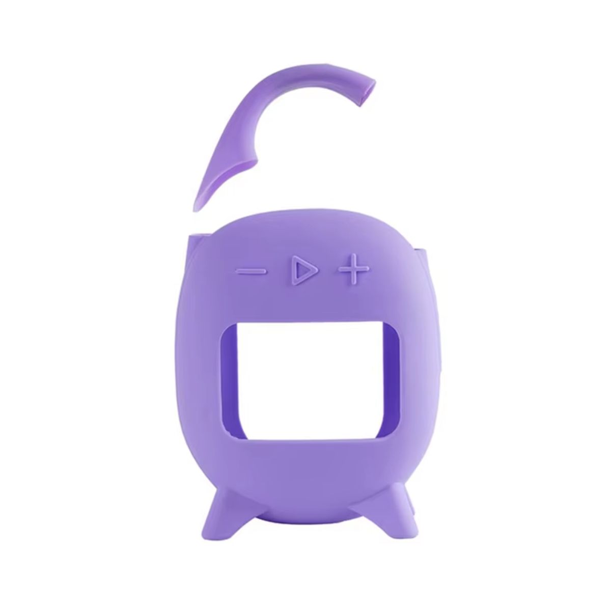 GENERICO - Funda Protectora de Silicona para el parlante Jbl Clip 5 - Lila