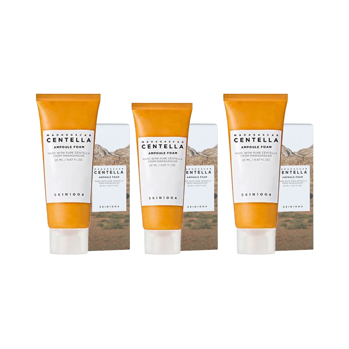 SKIN1004 - Limpiador De Centella Ampoule Foam Skin1004 20 Ml 3 Unid