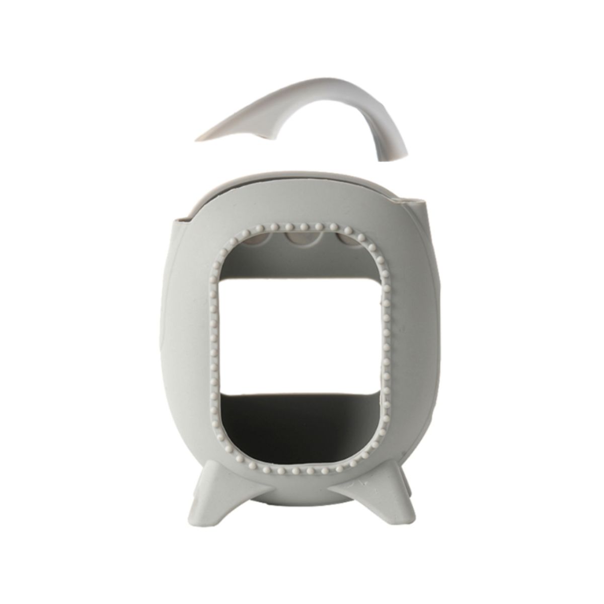 GENERICO - Funda Protectora de Silicona para el parlante Jbl Clip 5 - Gris