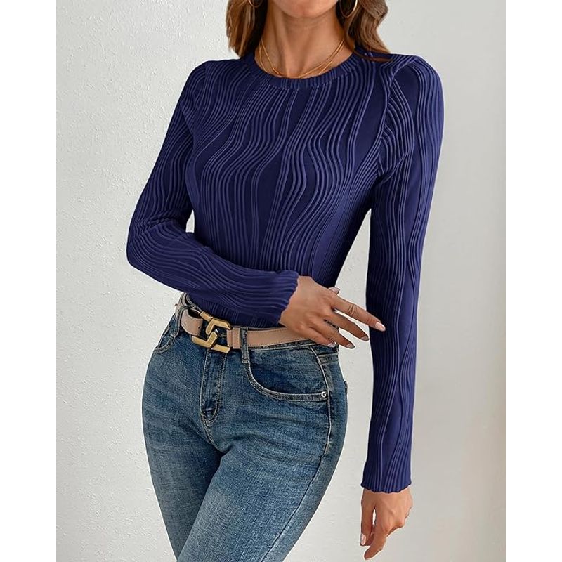 GENERICO - Top Manga Larga Tipo Shein