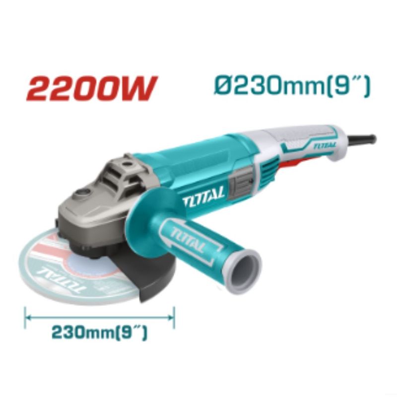 GENERICO - Amoladora Angular 9pulg 2200W 230mm Industrial - TG12223026