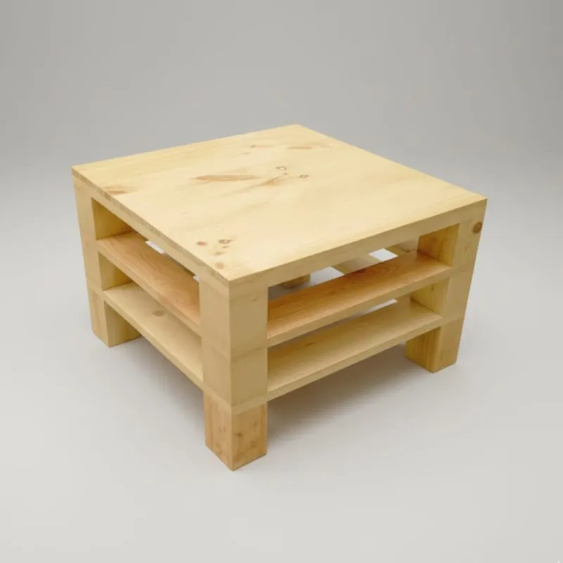 START FG - Mesa de centro de madera pino Gore  Elegancia Natural