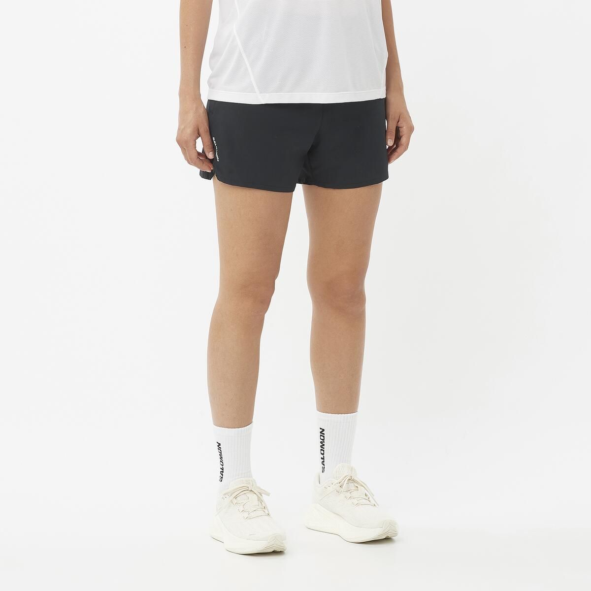 Salomon - Shorts de Running Shakeout Core 4 Mujer - Salomon
