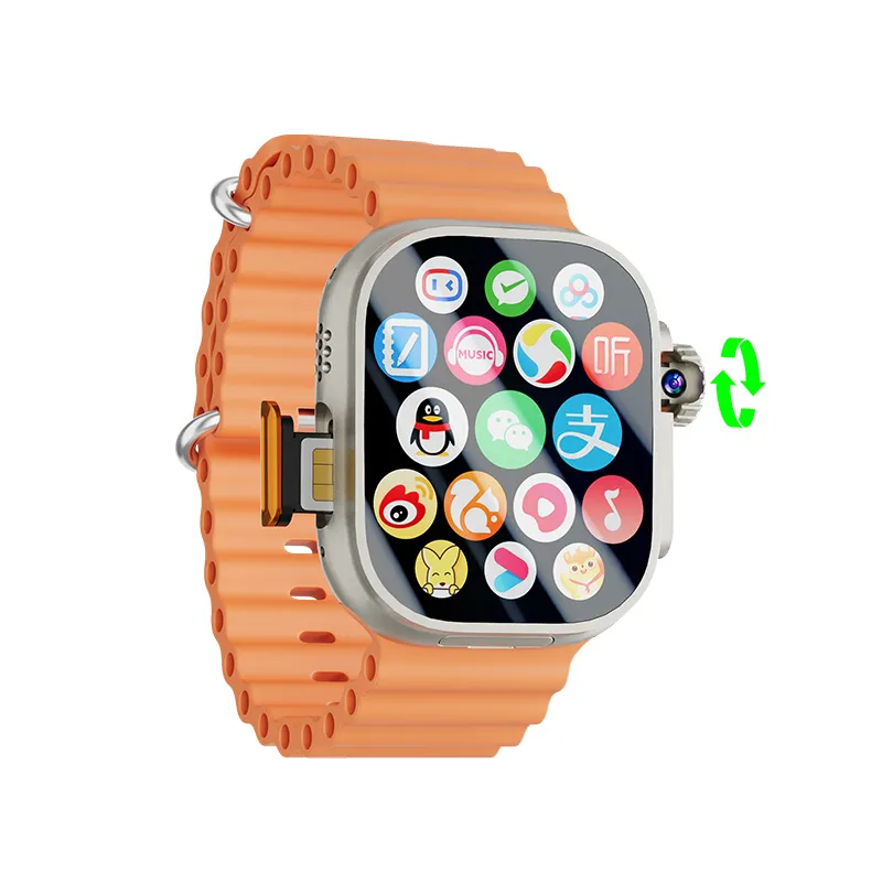 GENERICO - DW100 Pro Plus Chip 4G Android 512GB + 32GB Platinium Original