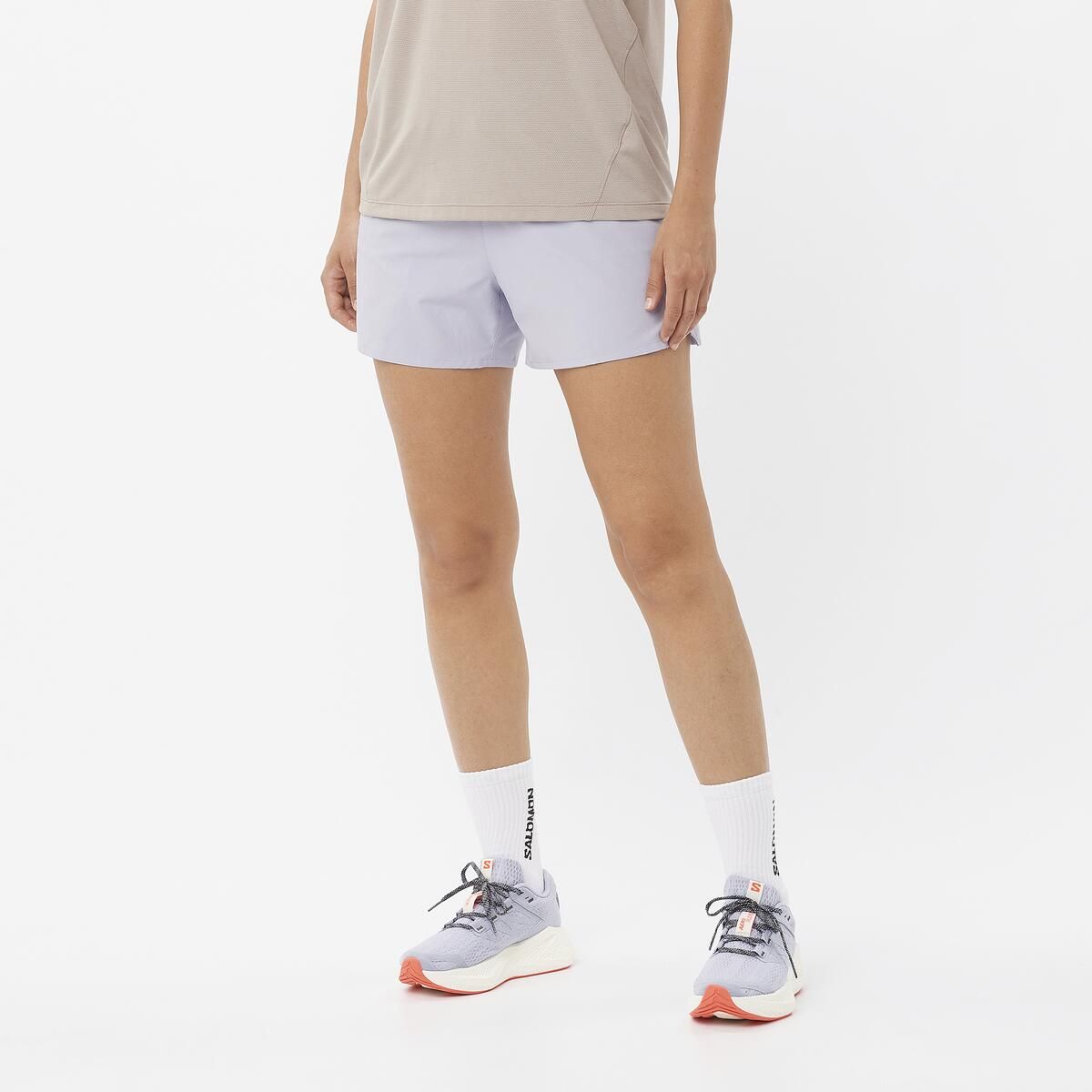 Salomon - Shorts de Running Shakeout Core 4 Mujer - Salomon
