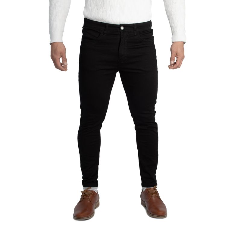 GENERICO - Pantalón Drill Pitillo de Caballero Marlon Color Negro