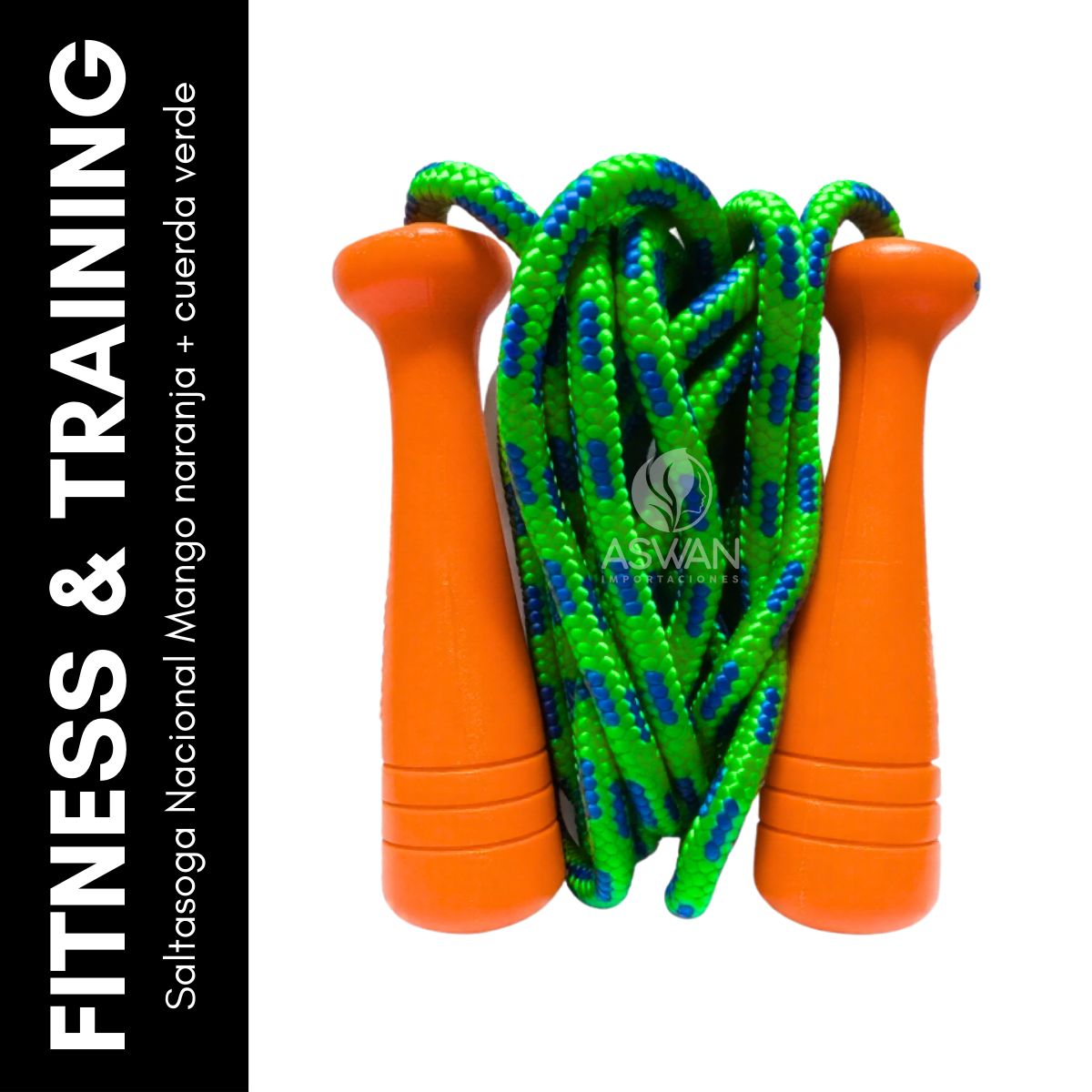 GENERICO - Saltasoga Nacional Mango naranja + cuerda verde
