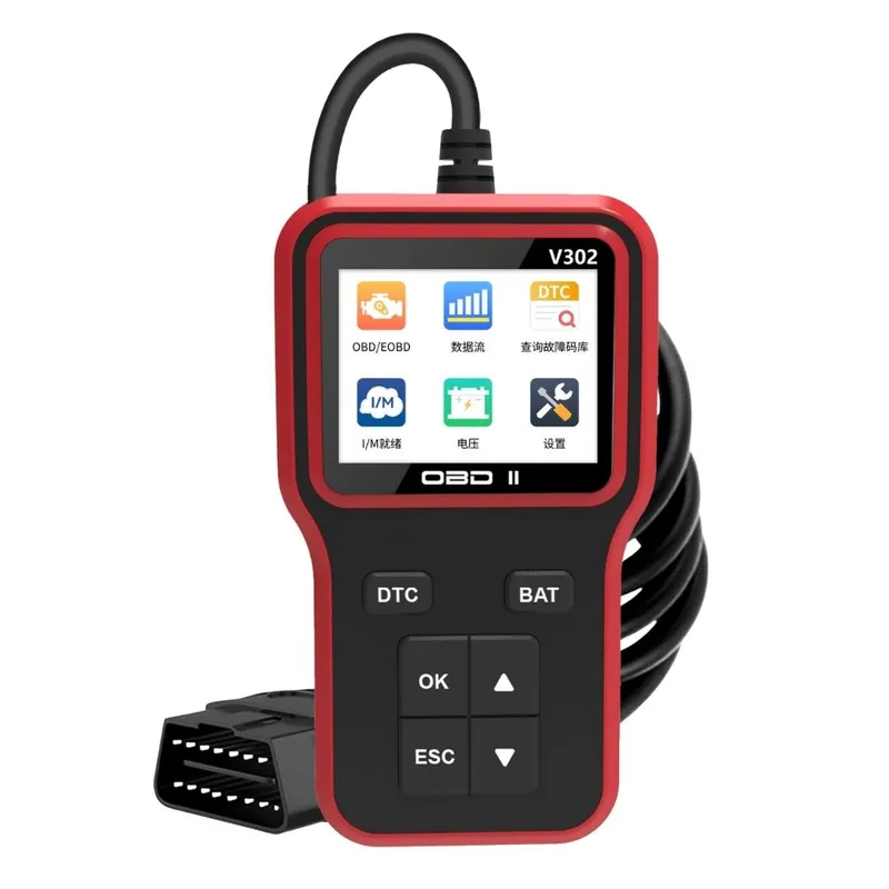 SEISA - Scanner OBD2 V302 con Pantalla a Color Diagnóstico Completo