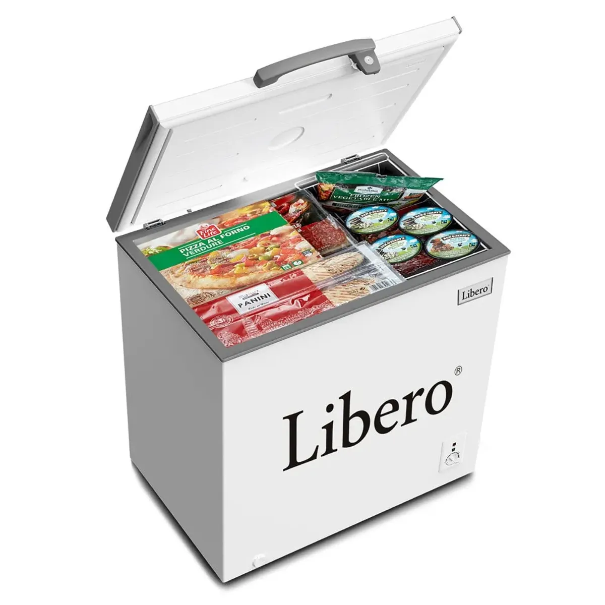 LIBERO - Congeladora Horizontal 142Litros Blanco Libero LFH-151V